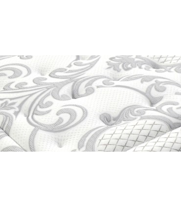 Matelas HILTON - Série Premium - Grand Luxe - Hauteur 35 cm avec Sur-matelas amovible - Suspension ressorts ensachés.