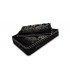 Matelas BLACK Edition - Premium Luxe - Hauteur 38 cm avec 2 Sur-matelas  - Suspension ressorts ensachés.