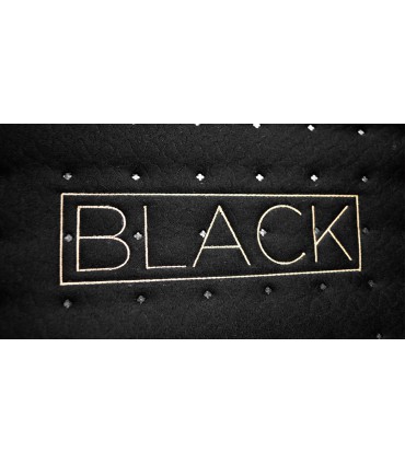 Matelas BLACK Edition - Premium Luxe - Hauteur 36 cm avec 2 Sur-matelas  - Suspension ressorts ensachés.