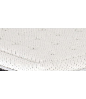 Matelas réf: BELLEVUE Norbert Couturier - H33 cm - 800 R. ensachés 7 zones - Sur-matelas cousu : Accueil 6 cm de Visco SOFT