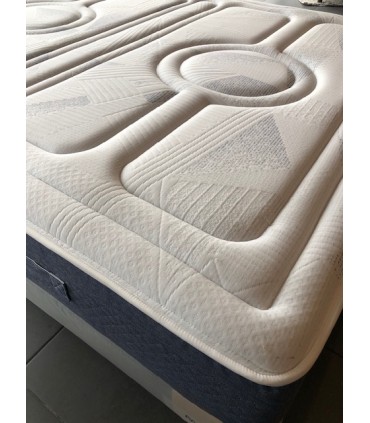 Matelas SENATOR - LBDM Les irrésistibles - Mousse HR + 7cm de Visco Nouvelle génération, Grand confort
