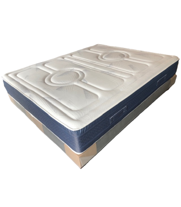 Matelas SENATOR - LBDM Les irrésistibles - Mousse HR + 7cm de Visco Nouvelle génération, Grand confort