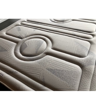Matelas SENATOR - LBDM Les irrésistibles - Mousse HR + 7cm de Visco Nouvelle génération, Grand confort