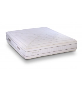 Matelas réf: DIAMOND - LBDM Les irrésistibles - Hybride - 1100 Ressorts ensachés 7 zones + Visco + Mousse HR - H: 33 cm