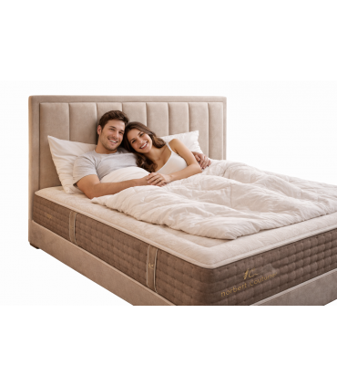 Matelas Norbert Couturier - EMERAUDE  -H29 cm-Âme HR 30 kg/m3-accueil 5 cm de « Viscogel » 55Kg/m3