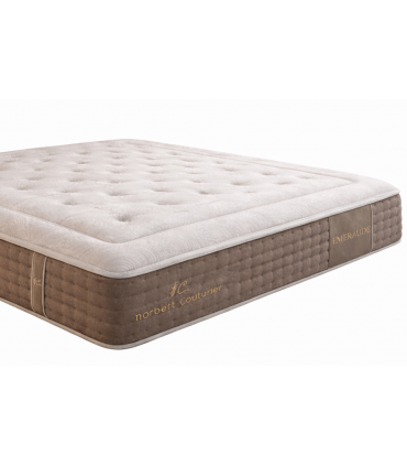 Matelas Norbert Couturier - EMERAUDE  -H29 cm-Âme HR 30 kg/m3-accueil 5 cm de « Viscogel » 55Kg/m3