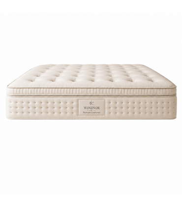 Matelas WINDSOR (Hybride, 7 zones) Norbert Couturier Création - H:37cm Grand confort