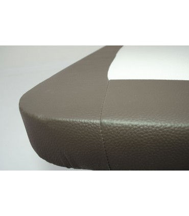 Sommier-LBDM-CORAIL-Tapissier surbaissé H:7 cm-Structure en acier et bois-Tissu 3D+ respirant