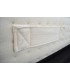 Matelas Norbert Couturier - JADE - H: 28cm - Coutil 100% coton Bio-Ressorts ensachés-Garnissage naturel coton 400 GR/M²