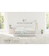 Matelas Norbert Couturier - JADE - H: 28cm - Coutil 100% coton Bio-Ressorts ensachés-Garnissage naturel coton 400 GR/M²