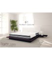 Matelas LBDM SAPHIR-25 cm-Base HR-Accueil 7 cm de mémoire de forme 50 Kg/m3-Plates-bandes 3D+ Ultra respirantes