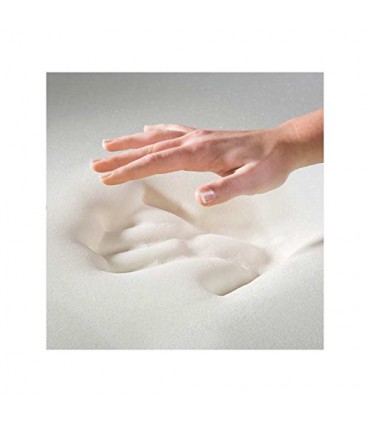 SUR-MATELAS FJORD - LESTRA - Mémoire de forme - Moelleux - Ep: 6 cm - Dormez sur un nuage de douceur - Fabrication Française