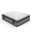Matelas LBDM - GRAND LUXE - +/- 40 cm de hauteur - Double sur-matelas - Mémoire de forme - Grand confort Hôtelier